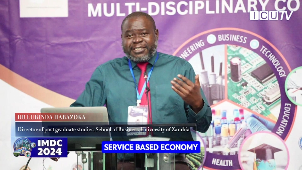 Economist Dr. Lubinda Haabazoka Challenges Zambia To Rethink Economic Growth And Innovation At Imdc 2024
