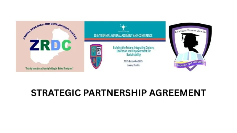 ZRDC Signs MOU with Graduate Women Zambia to Support Global Women’s Empowerment