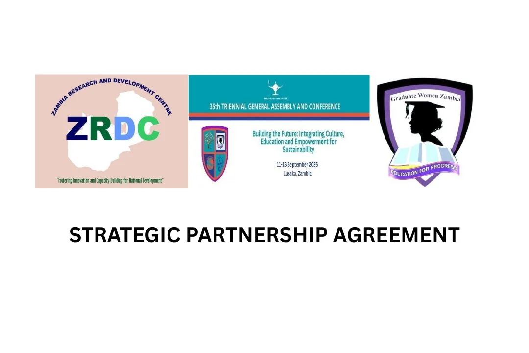 ZRDC Signs MOU with Graduate Women Zambia to Support Global Women’s Empowerment