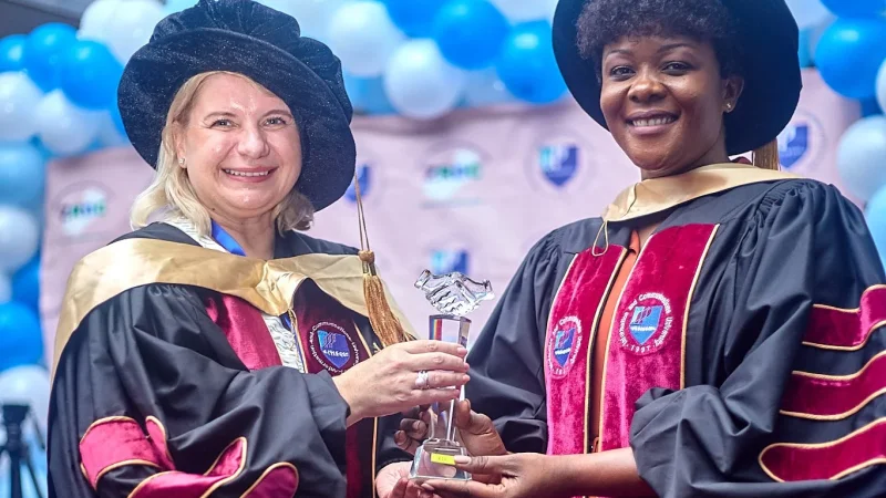 ICU Honors Prof. Inga Koryagina for Excellence in Research and Dedication