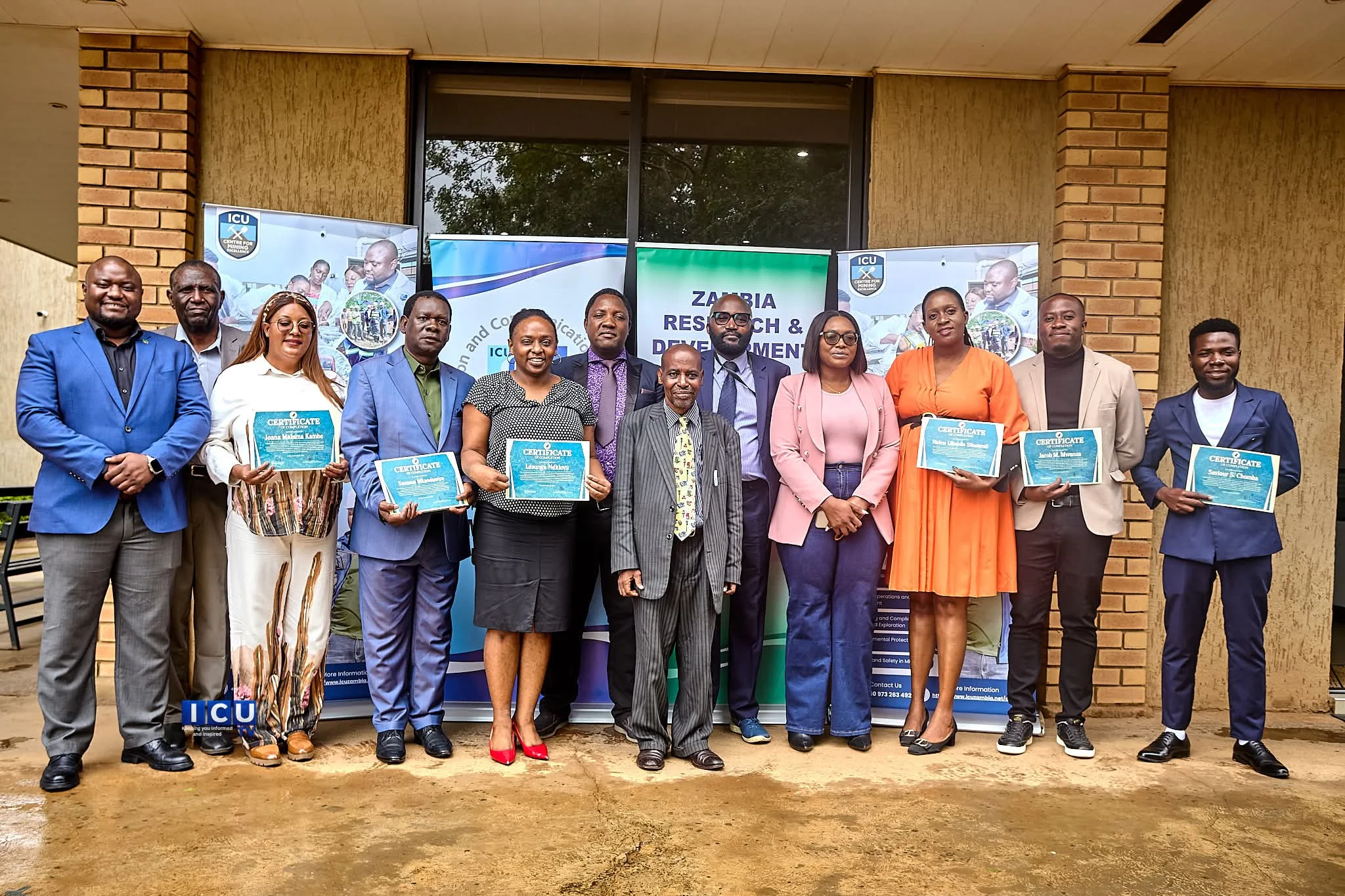 ICU TRAINS AND CERTIFIES ARTISANAL AND SMALL-SCALE MINERS